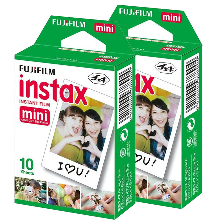 20 Pack | Fujifilm Instax Mini Instant Photo Film | Ireland