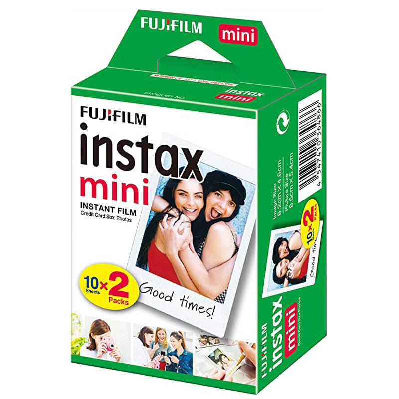 20 Pack | Fujifilm Instax Mini Instant Photo Film | Ireland
