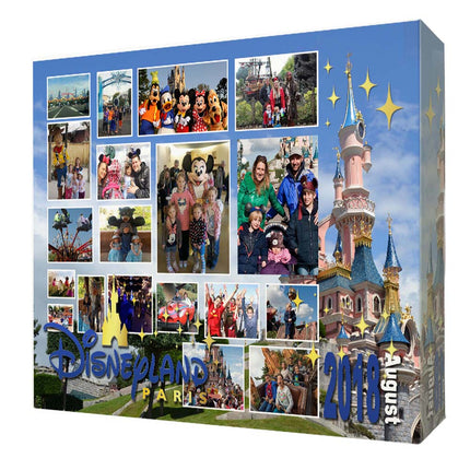 Magical Location Photo Collage On Canvas