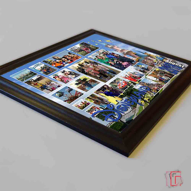 Black Magical Location Framed Photo Collage