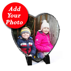 Photo On Heart Slate - Now With 20% OFF