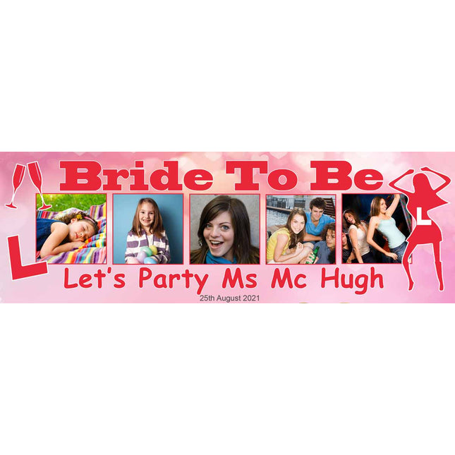 Bride To Be Party Personalised Banner