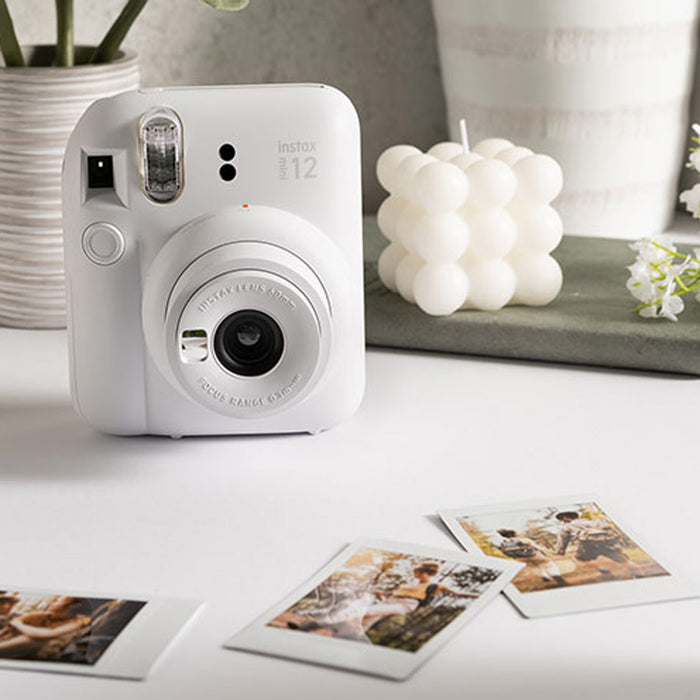 New Fujifilm Instax Mini 12 Instant Camera | Clay White