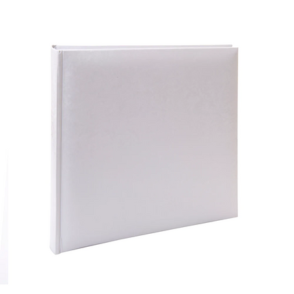 60 Pages Traditional White Satin Wedding Self Adhesive Photo album By Kenro