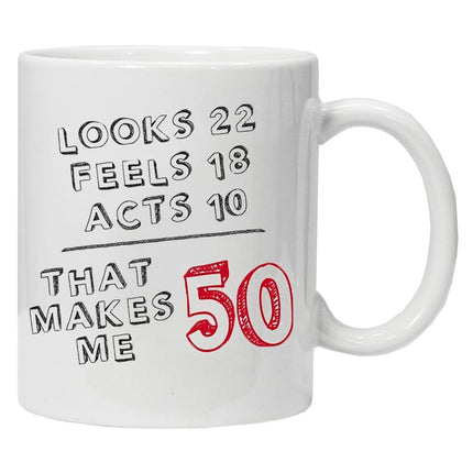 Look And Feel -  Birthday Novelty Mug