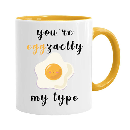 Your Eggsactly My Type - Funny Novelty Mug
