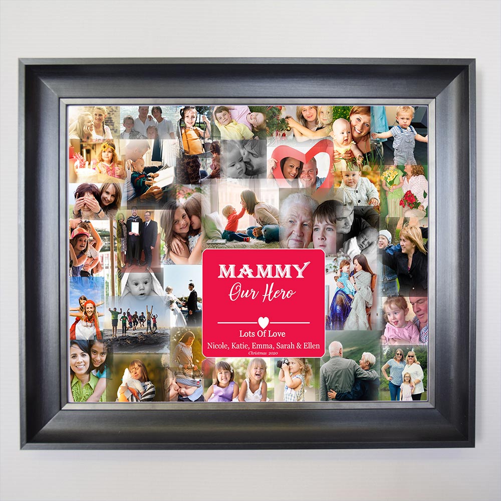 Mammy To The Worlds Collage Framed Photo Collage