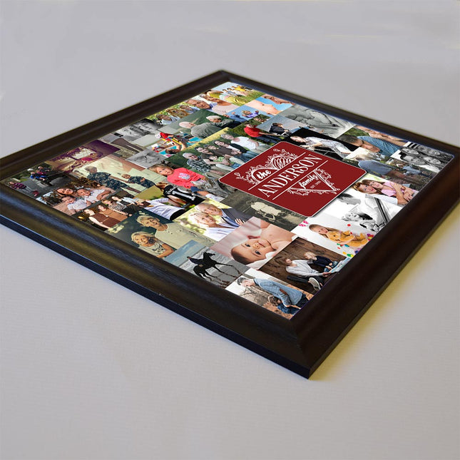 Our Precious Memories In One Place Framed Photo Collage