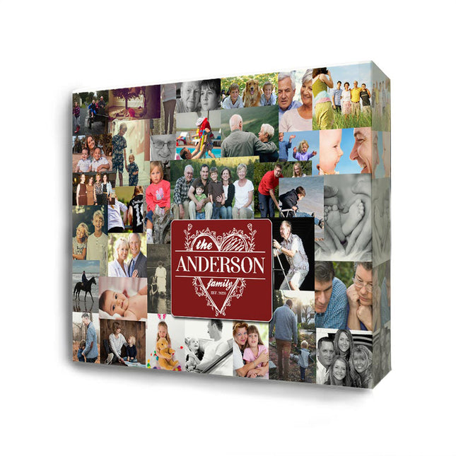 Our Precious Memories In One Place On Canvas