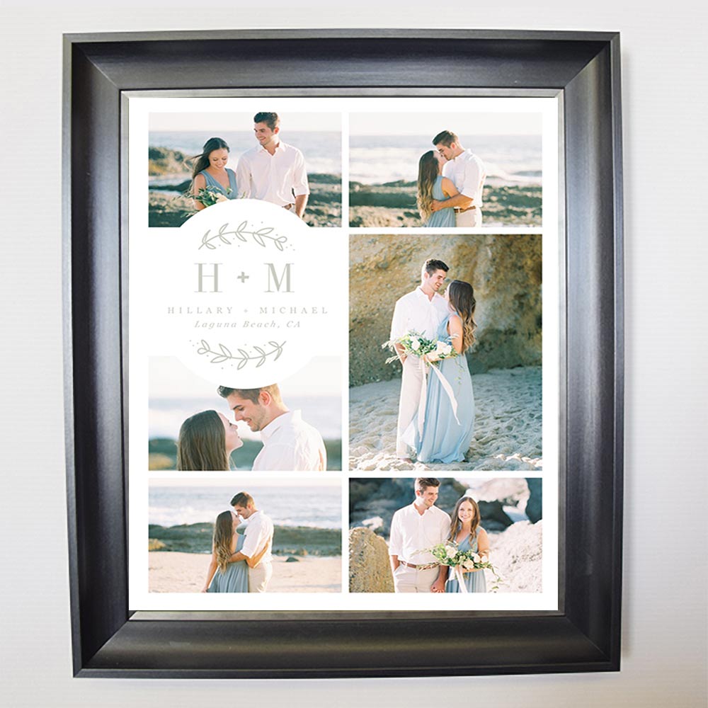 Our Special Day Wedding Framed Phto Collage