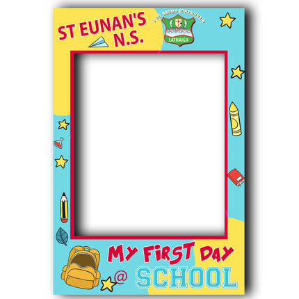 First Day At School Personalised Selfie Frame
