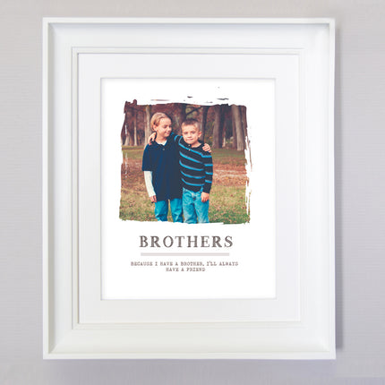 Brother Little Childhood That You Never Loose Wall Art - Do More With Your Pictures