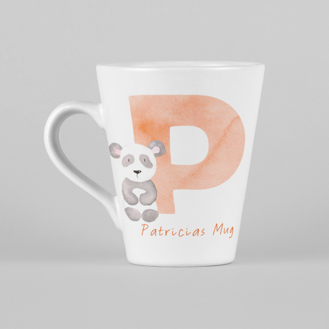 Animal Aphdido - Personalised Alphabet Latte Mugs