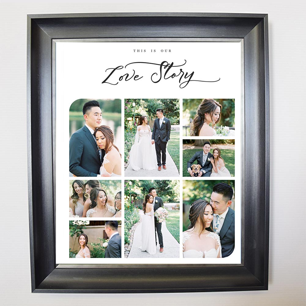 This Love Story IS Ours Framed Photo Collage