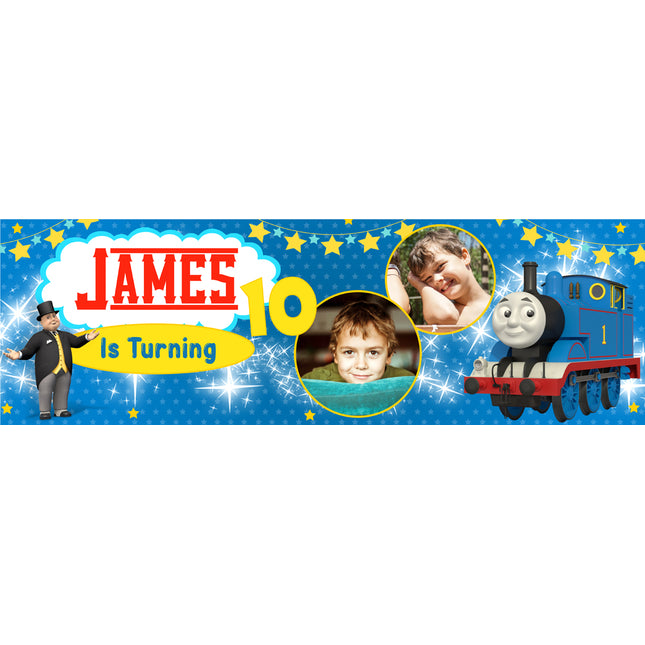 Thomas The Tanks Engines And Friends  Personalised Photo Banner