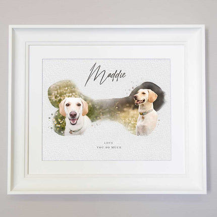 Woof Dog Memeorial Framed Print