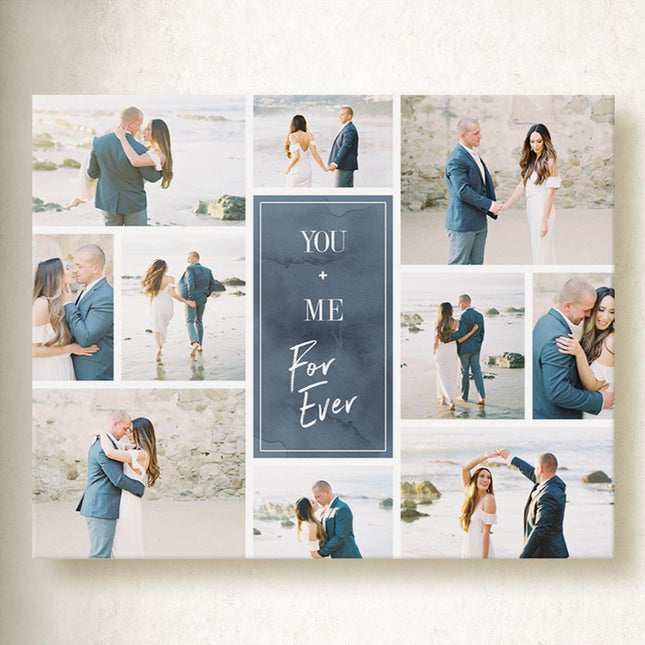 Your My Forever Wedding Day Photos Memories On Canvas