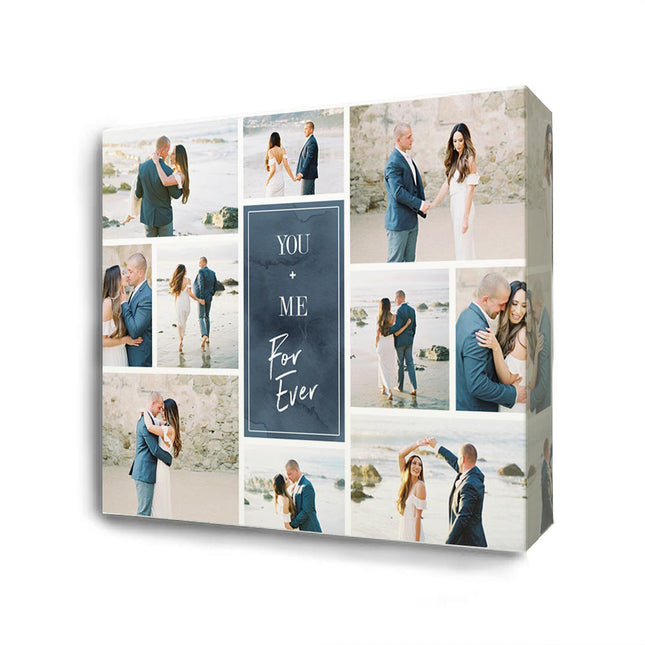 Your My Forever Wedding Day Photos Memories On Canvas