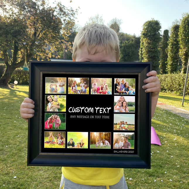 Custom Framed Collage From Your Photos