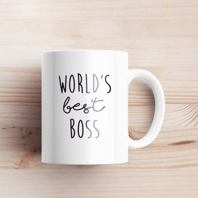 Worlds Best Boss - Work Novelty Mug