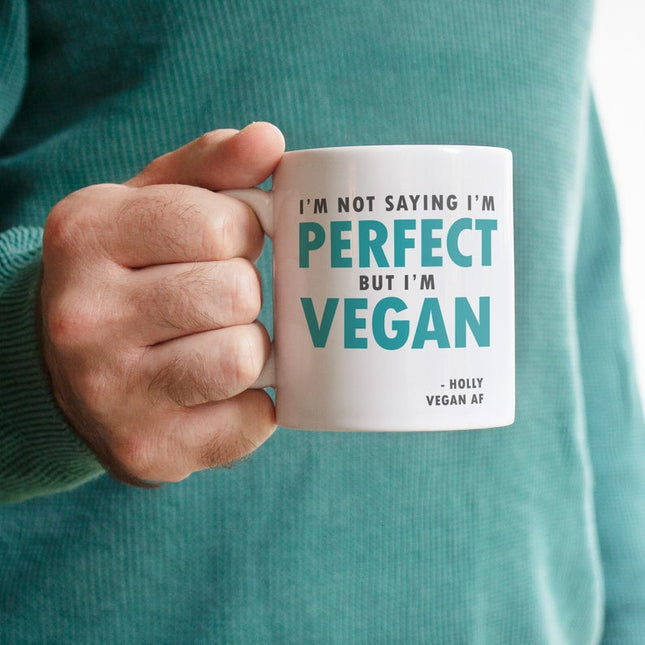 Vegan And Perfect - Funny Novelty Mug