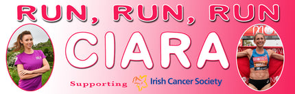 RUN RUN RUN Personalised Photo Banner