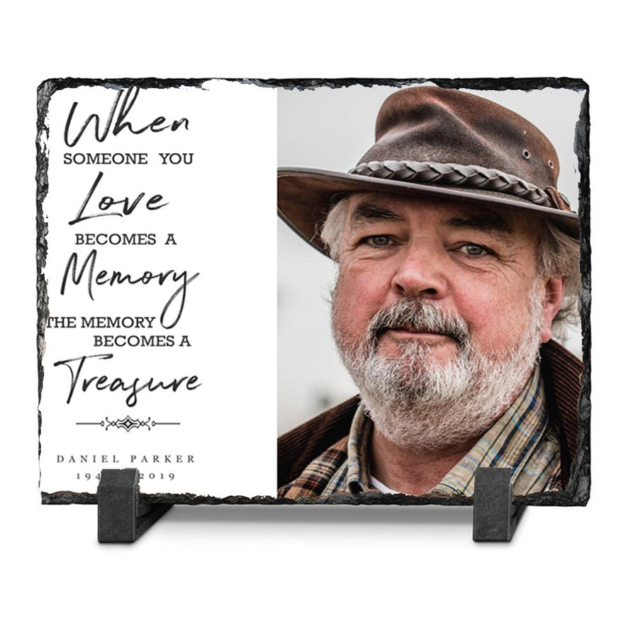 Memorial Slate When Someone You Love Is A Treasure