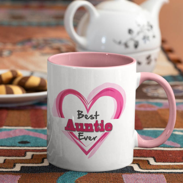 Best Aunty EVER Personalised Photo Mug