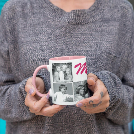 Mammys Teatime Personalised Photo Collage Mug