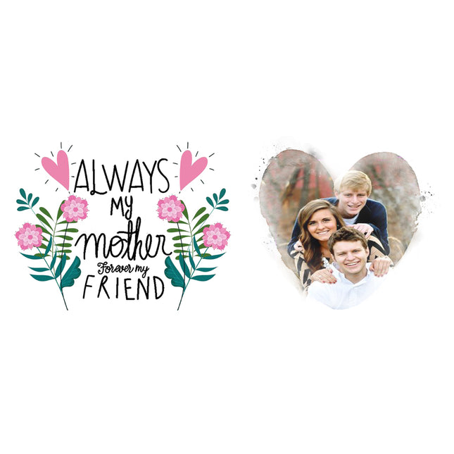 Always My Mother Forever My Friend Personalised Photo mug