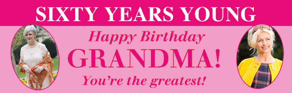 So Many Years Young Birthday Photo Banner