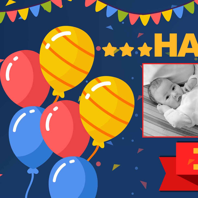Its a Photo Kind Of Birthday Party Personalised Banner
