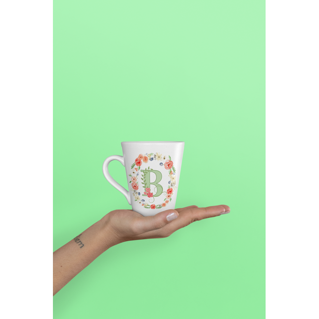 Summer Shade - Personalised Alphabet Latte Mugs
