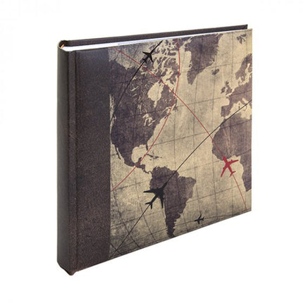 200 6X4 Traveller Memo Photo Album World Map Design By Kenro