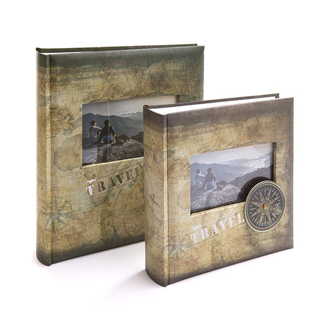 200 7X5 Holiday Photo Album Compass Design By Kenro