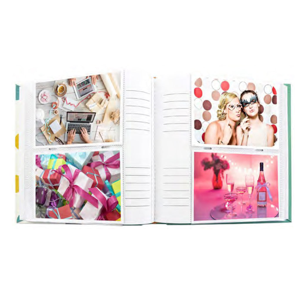 200 6X4 Candy Series Memo Photo Album Stripes by Kenro