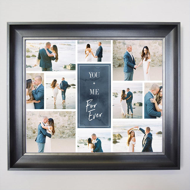 Your Forever Framed Wedding Photo Collage