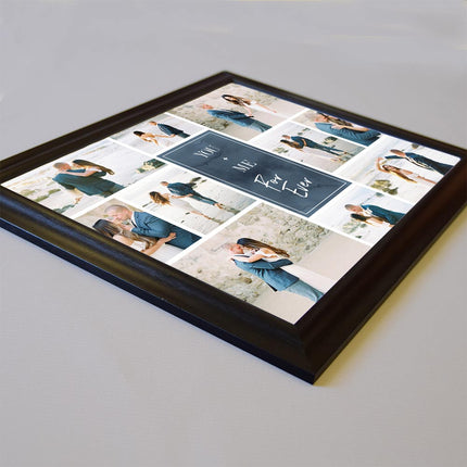 Your Forever Framed Wedding Photo Collage